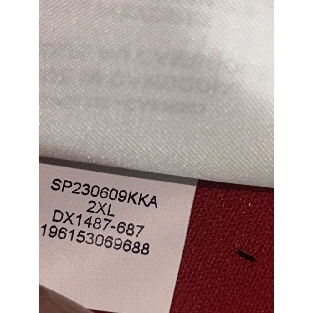 Nike Jordan Sport Men's Dri-FIT Diamond Shorts Fight Size 2XL RED/Mint Foam